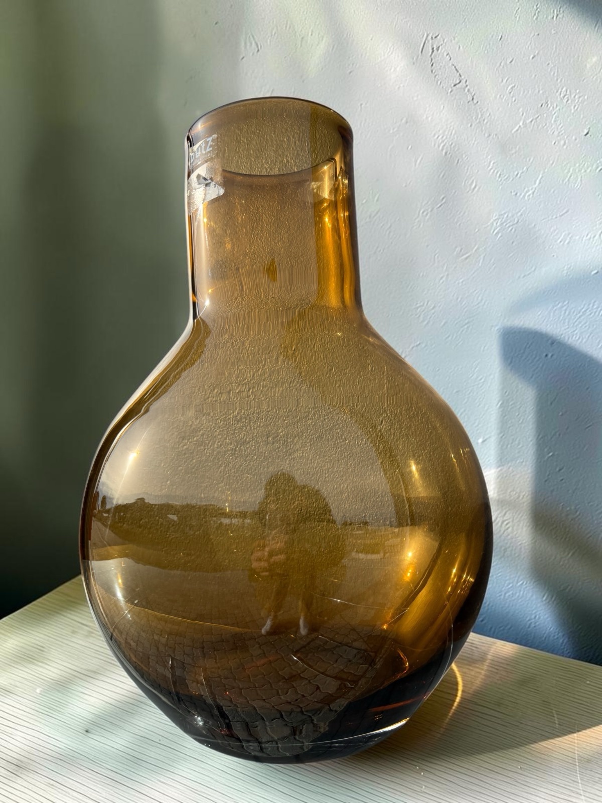 Mouth Blown Dutz Collection Glass Vase - Image 3